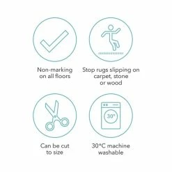 Dunelm Runner Anti Slip Mat -Modern Rugs Home 1000068002 alt02