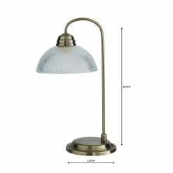 Dunelm Henry Antique Brass Table Lamp 12 Dunelm Henry Antique Brass Table Lamp -Modern Rugs Home 1000076066 alt04