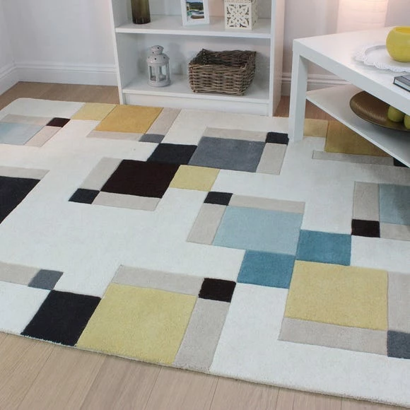 Flair Illusion Abstract Blocks Rug 8 Flair Illusion Abstract Blocks Rug - Image 6