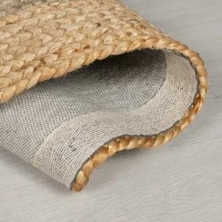 Natural Jute Border Circle Rug -Modern Rugs Home 1000082945 alt02