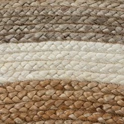 Natural Jute Border Circle Rug -Modern Rugs Home 1000082945 alt03