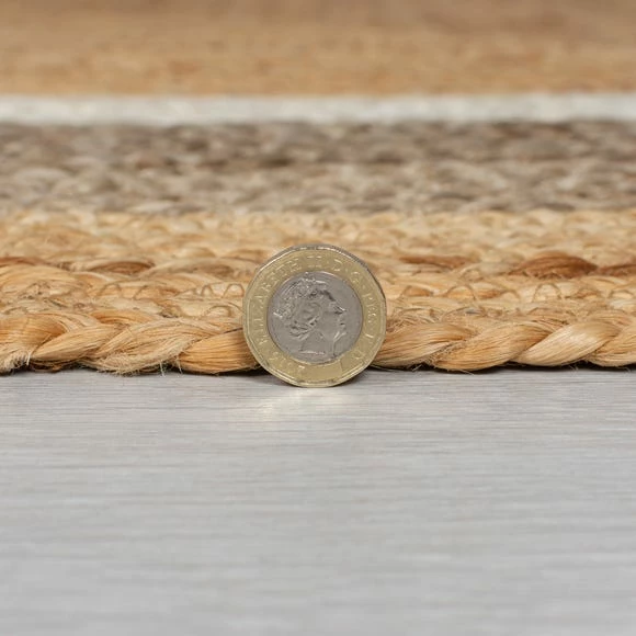 Dunelm Natural Jute Border Rug 4 Dunelm Natural Jute Border Rug - Image 2