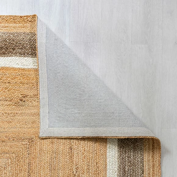 Dunelm Natural Jute Border Rug 5 Dunelm Natural Jute Border Rug - Image 3