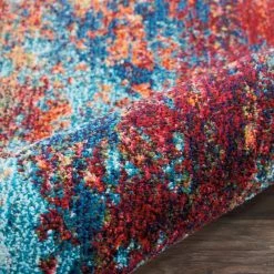 Nourison Multi Coloured Celestial Atlantic Rug 13 Nourison Multi Coloured Celestial Atlantic Rug -Modern Rugs Home 1000098164 alt05