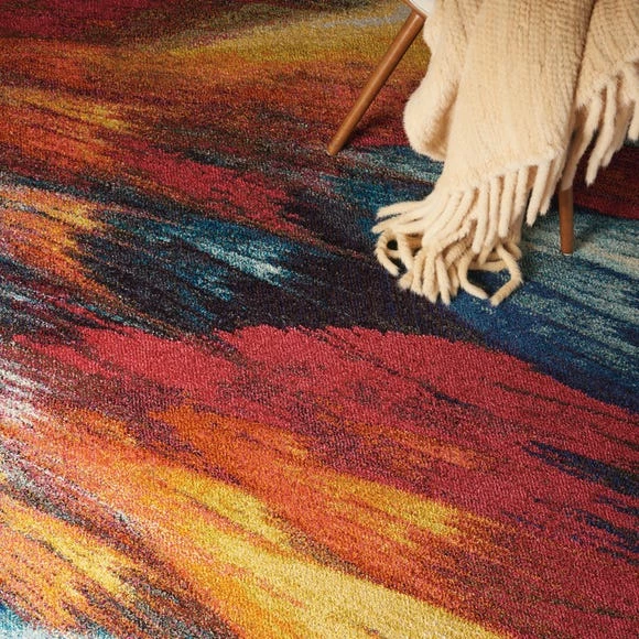Nourison Multi Coloured Celestial Burst Rug 5 Nourison Multi Coloured Celestial Burst Rug - Image 3