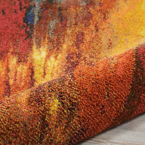 Nourison Multi Coloured Celestial Burst Rug 6 Nourison Multi Coloured Celestial Burst Rug - Image 4