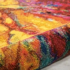 Nourison Multi Coloured Celestial Cayenne Rug 11 Nourison Multi Coloured Celestial Cayenne Rug -Modern Rugs Home 1000098166 alt03