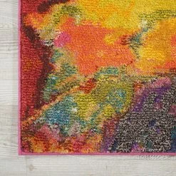 Nourison Multi Coloured Celestial Cayenne Rug 12 Nourison Multi Coloured Celestial Cayenne Rug -Modern Rugs Home 1000098166 alt04