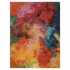 Nourison Multi Coloured Celestial Palette Rug 9 Nourison Multi Coloured Celestial Palette Rug -Modern Rugs Home 1000098167 alt01