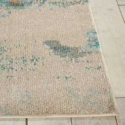 Nourison Multi Coloured Celestial Sealife Rug 13 Nourison Multi Coloured Celestial Sealife Rug -Modern Rugs Home 1000098169 alt05