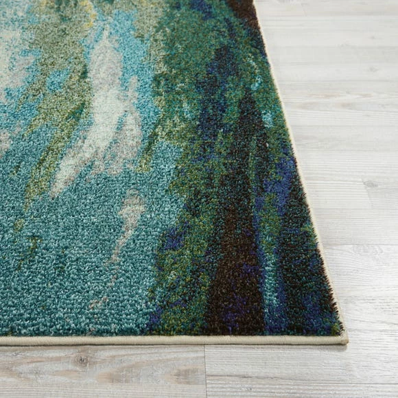 Nourison Multi Coloured Celestial Wave Rug 7 Nourison Multi Coloured Celestial Wave Rug - Image 5