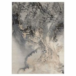 Nourison Grey Maxell 8 Rug -Modern Rugs Home 1000098237 alt01