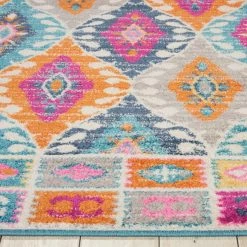 Nourison Multi Coloured Passion 1 Rug 12 Nourison Multi Coloured Passion 1 Rug -Modern Rugs Home 1000112276 alt04