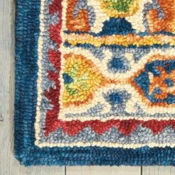 Nourison Vibrant 2 Teal Rug 13 Nourison Vibrant 2 Teal Rug -Modern Rugs Home 1000112298 alt05