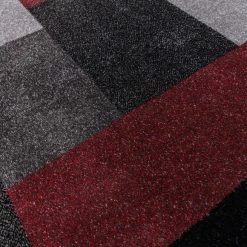 Dunelm Red Chunky Blocks Rug 8 Dunelm Red Chunky Blocks Rug -Modern Rugs Home 1000117203 alt02