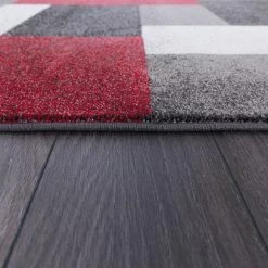 Dunelm Red Chunky Blocks Rug 10 Dunelm Red Chunky Blocks Rug -Modern Rugs Home 1000117203 alt05