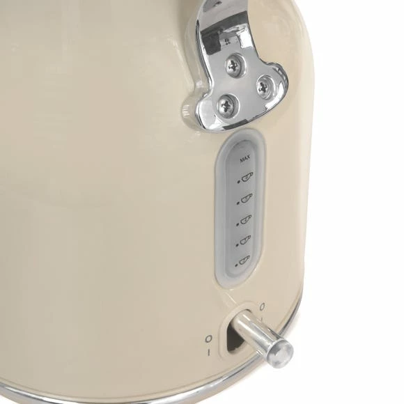 Dunelm Retro 1.7L 3KW Cream Jug Kettle 4 Dunelm Retro 1.7L 3KW Cream Jug Kettle - Image 2