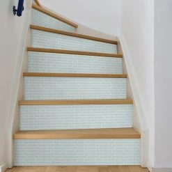 InHome Sea Glass Self Adhesive Backsplash Tiles -Modern Rugs Home 1000136072 alt04