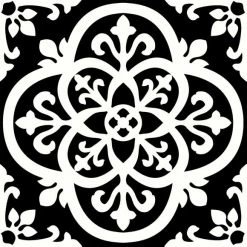 Floorpops Gothic Self Adhesive Floor Tiles -Modern Rugs Home 1000136082 alt02