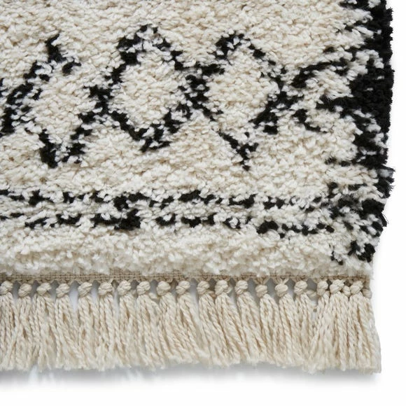 Black And White Boho 5402 Rug 6 Black And White Boho 5402 Rug - Image 4