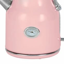 Dunelm Retro 1.7L 3KW Pink Jug Kettle -Modern Rugs Home 1000141391 alt01