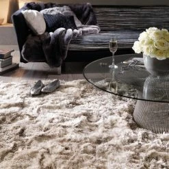 Plush Shaggy Rug -Modern Rugs Home 1000142803 alt01