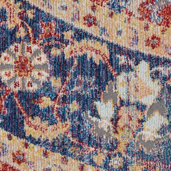 Nourison Ankara Global 2 Round Rug 6 Nourison Ankara Global 2 Round Rug - Image 4