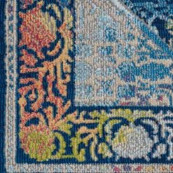 Nourison Ankara Global 4 Runner In Ivory 10 Nourison Ankara Global 4 Runner In Ivory -Modern Rugs Home 1000143068 alt03