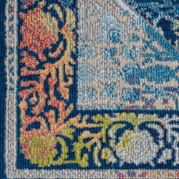 Nourison Ankara Global 4 Runner In Ivory 6 Nourison Ankara Global 4 Runner In Ivory - Image 4