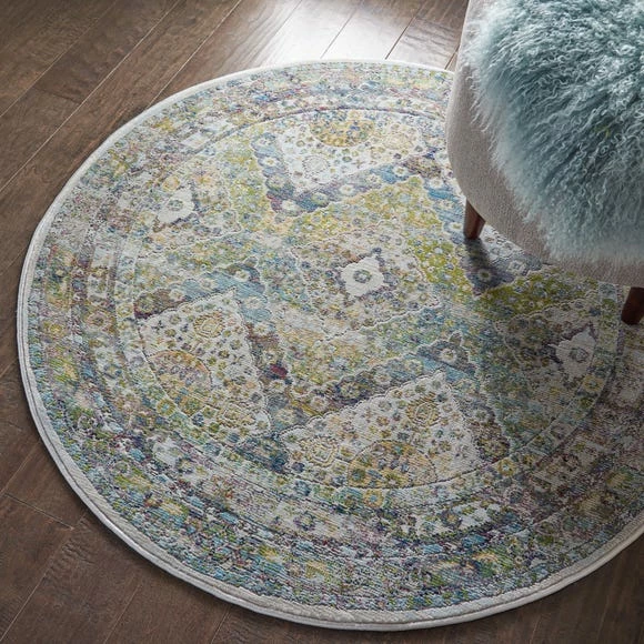 Nourison Ankara Global 7 Round Rug 5 Nourison Ankara Global 7 Round Rug - Image 3