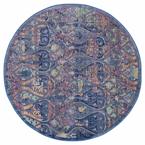 Nourison Ankara Global 8 Round Rug 4 Nourison Ankara Global 8 Round Rug - Image 2