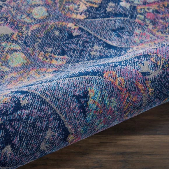 Nourison Ankara Global 8 Round Rug 7 Nourison Ankara Global 8 Round Rug - Image 5