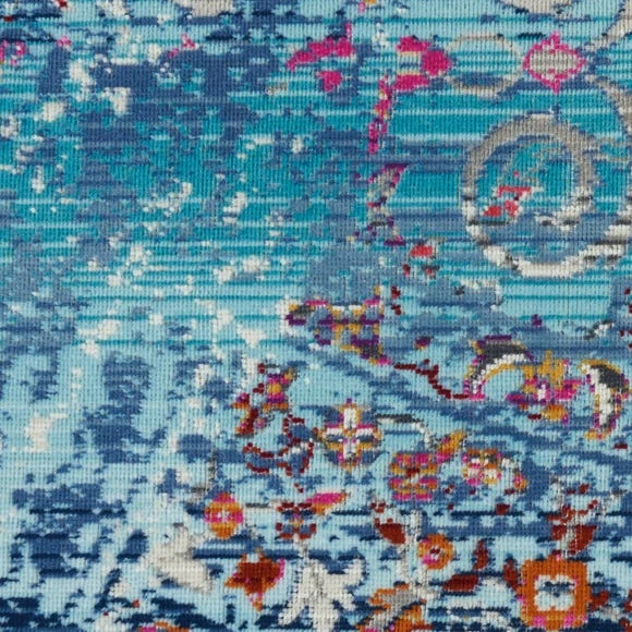 Nourison Vintage Kashan 2 Round Rug 6 Nourison Vintage Kashan 2 Round Rug - Image 4