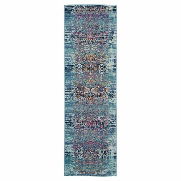 Vintage Kashan 2 Runner 4 Vintage Kashan 2 Runner - Image 2