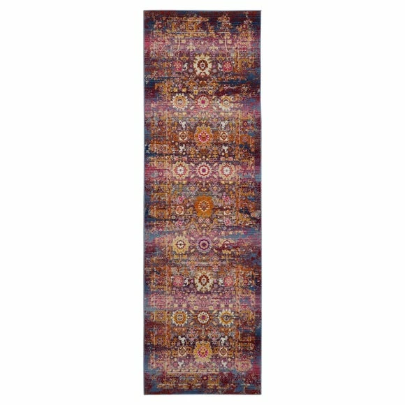 Vintage Kashan 3 Runner 4 Vintage Kashan 3 Runner - Image 2