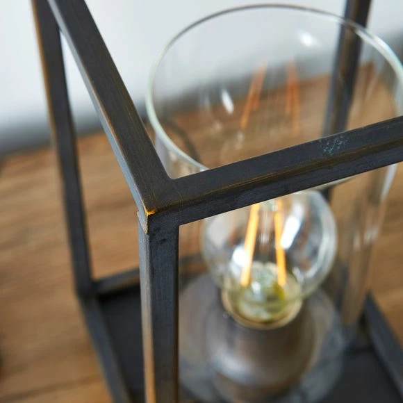 Dunelm London Bronze Industrial Table Lamp 4 Dunelm London Bronze Industrial Table Lamp - Image 2