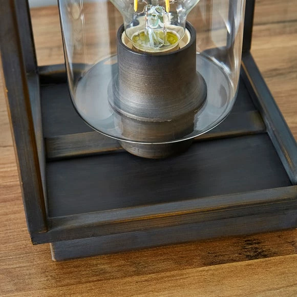 Dunelm London Bronze Industrial Table Lamp 5 Dunelm London Bronze Industrial Table Lamp - Image 3