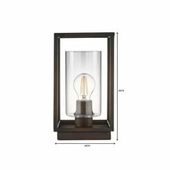 Dunelm London Bronze Industrial Table Lamp 13 Dunelm London Bronze Industrial Table Lamp -Modern Rugs Home 1000149171 alt07