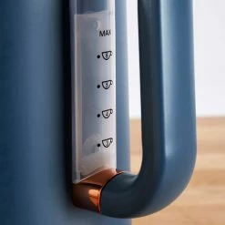 Dunelm 1.7L 3.kW Matt Navy & Copper Jug Kettle 10 Dunelm 1.7L 3.kW Matt Navy & Copper Jug Kettle -Modern Rugs Home 1000150238 alt02