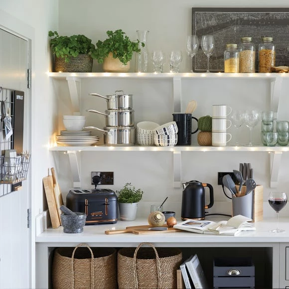 Dunelm 1.7L 3.kW Matt Navy & Copper Jug Kettle 7 Dunelm 1.7L 3.kW Matt Navy & Copper Jug Kettle - Image 5