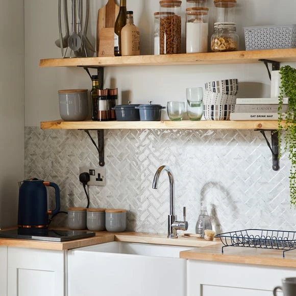 Dunelm 1.7L 3.kW Matt Navy & Copper Jug Kettle 8 Dunelm 1.7L 3.kW Matt Navy & Copper Jug Kettle - Image 6