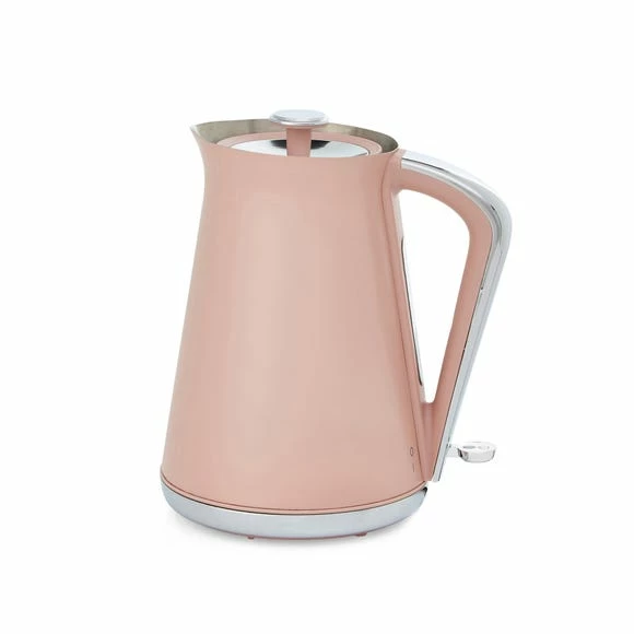 Dunelm Contemporary 1.7L 3kW Blush Pink Jug Kettle 4 Dunelm Contemporary 1.7L 3kW Blush Pink Jug Kettle - Image 2