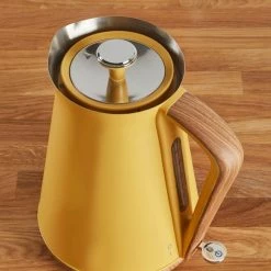 Dunelm Contemporary 1.7L 3kW Ochre Jug Kettle 8 Dunelm Contemporary 1.7L 3kW Ochre Jug Kettle -Modern Rugs Home 1000155916 alt02