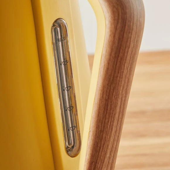 Dunelm Contemporary 1.7L 3kW Ochre Jug Kettle 6 Dunelm Contemporary 1.7L 3kW Ochre Jug Kettle - Image 4