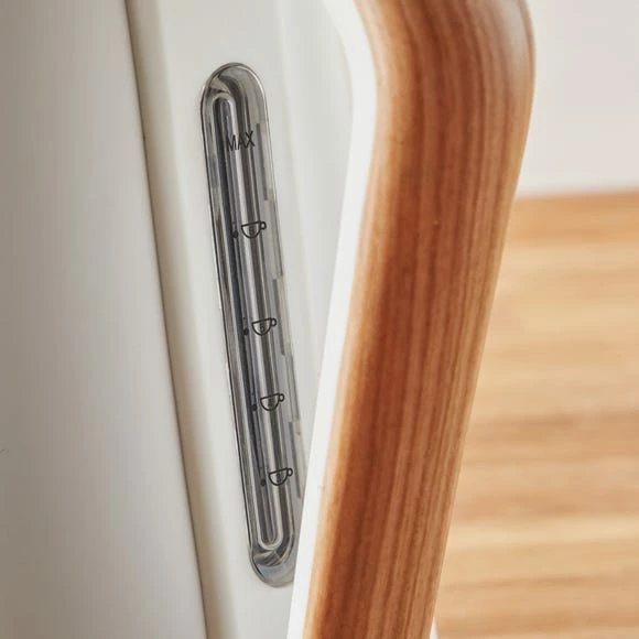 Dunelm Contemporary White Jug Kettle 6 Dunelm Contemporary White Jug Kettle - Image 4