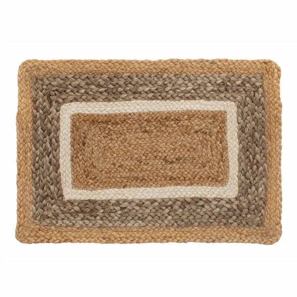 Dunelm Jute Border Natural Doormat 4 Dunelm Jute Border Natural Doormat - Image 2