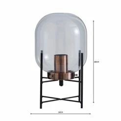 Elements Dayo Jardinere Glass Table Lamp 12 Elements Dayo Jardinere Glass Table Lamp -Modern Rugs Home 1000158702 alt04
