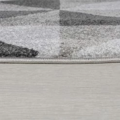 Dunelm Geo Squares Circle Rug 11 Dunelm Geo Squares Circle Rug -Modern Rugs Home 1000158785 alt03