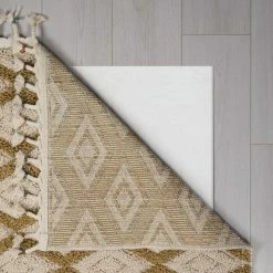 Dunelm Zuri Ochre Berber Rug 11 Dunelm Zuri Ochre Berber Rug -Modern Rugs Home 1000158812 alt03