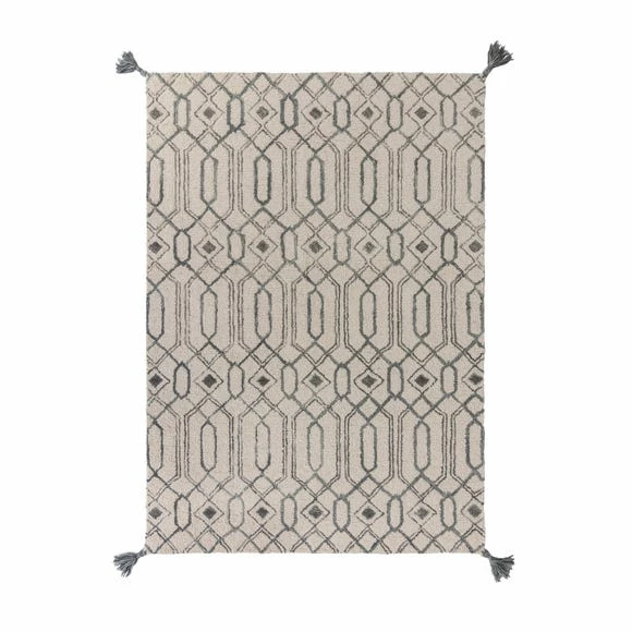 Dunelm Pietro Geometric Rug 4 Dunelm Pietro Geometric Rug - Image 2
